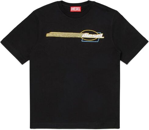 Diesel Boys' T-Shirt with Logo in Kuwait
