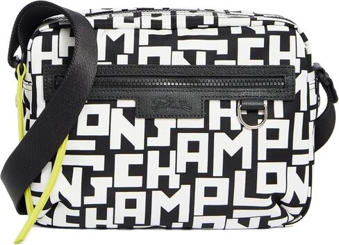 Longchamp Le Pliage Medium Nylon Logo Camera Crossbody Bag in Saudi Arabia