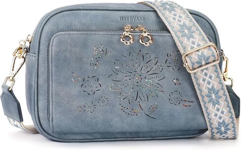 Crossbody Bags for Women, Vegan Leather Crossbody Purses Shoulder Handbags with Built-in Wallet in Saudi Arabia