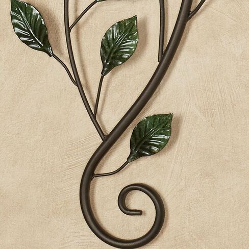 Touch of Class Dancing Green/Gold Butterflies II Nature Garden Wall Art - Metal Sculpture for Bedroom, Bathroom, Kitchen, Entryway, Foyer - Butterfly Artwork Decor in Kuwait