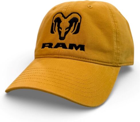 RAM Trucks Embroidered Logo Twill Hat – Peached Cotton Adjustable Cap in Kuwait