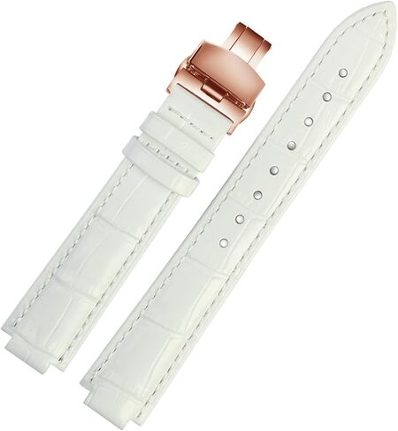 EPANO Genuine Leather watchband for Ballon Bleu wrist band men female convex leather strap 14 * 8mm 18 * 11mm 20 * 12mm Fashion bracelet in Saudi Arabia
