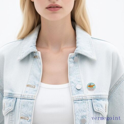 Enamel Pin,Emotion Support Lapel Pin,Goldfish Shark Brooch,Mental Health Badge,DIY Decor Pin Collection,Gift for Teens Friends Students Test,Denim Jacket Canvas Bag Shirt Jeans Accessory in Saudi Arabia