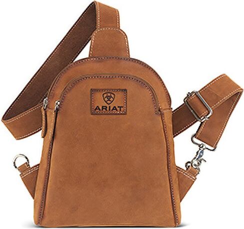 ARIAT Women's Gwen Slingbag Handbag, Brown, One Size in Kuwait