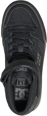 حذاء تزلج DC Boys Pure High-top Ev، أسود/أسود/أسود، 6.5 طفل كبير في الولايات المتحدة in Kuwait