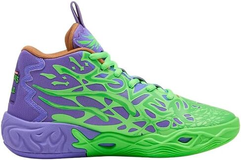 PUMA Kids Boys X Lamelo Ball X Tmnt Mb.04 Basketball Sneakers Shoes - Green in Kuwait