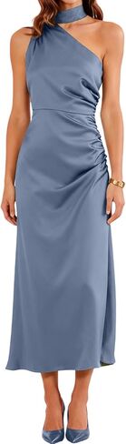 RIHOAS Women's Formal Dress, Elegant Wedding Guest Bridesmaid Cocktail Gown for Spring Summer Garden Party Evening Fiesta in Kuwait
