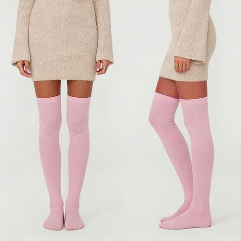 MESU Women Thigh High Socks Over Knee Socks Long Knee High in Saudi Arabia