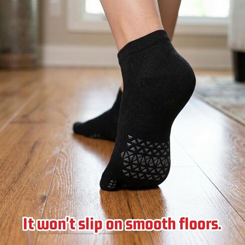 4 Pairs Flip Flop Socks, Non Slip Grip Tabi Split Toe Socks in Saudi Arabia
