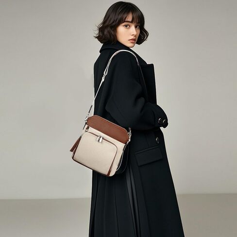 FALAN MULE Leather Crossbody Bags for Women Trendy Hobo Purses Shoulder Handbags in Saudi Arabia