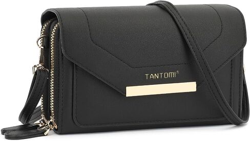 TANTOMI Small Crossbody Bag for Women Vegan Leather Cell Phone Purse Crossbody Wallet with Adjustable Strap in Saudi Arabia