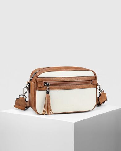 MASINTOR Crossbody Purses for Women Vegan Leather, Travel Purse Shoulder Handbag with Adjustable Strap and Tassel in Saudi Arabia