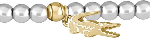 Lacoste Orbe Women's Steel Beads Elastic Jewelry Bracelet, Elegant and Simple in Kuwait