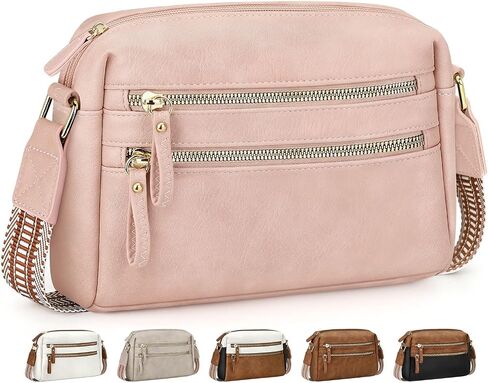 Pritent Crossbody Bags for Women Small Crossbody Purses Vegan Leather Cross body Purse Women's Shoulder Handbags in Saudi Arabia