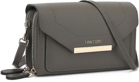 TANTOMI Small Crossbody Bag for Women Vegan Leather Cell Phone Purse Crossbody Wallet with Adjustable Strap in Saudi Arabia