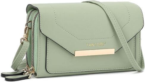 TANTOMI Small Crossbody Bag for Women Vegan Leather Cell Phone Purse Crossbody Wallet with Adjustable Strap in Saudi Arabia