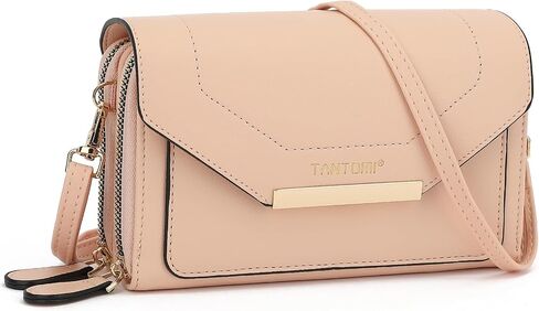TANTOMI Small Crossbody Bag for Women Vegan Leather Cell Phone Purse Crossbody Wallet with Adjustable Strap in Saudi Arabia