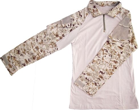 DLP Gen 3 Combat Shirt – Tactical Military Hiking, Fishing, Long Sleeve Camo Shirt for Men - Compatible with Elbow Pads in Saudi Arabia