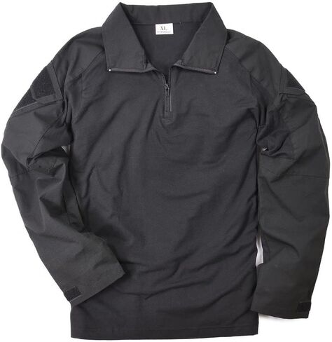 DLP Gen 3 Combat Shirt – Tactical Military Hiking, Fishing, Long Sleeve Camo Shirt for Men - Compatible with Elbow Pads in Saudi Arabia
