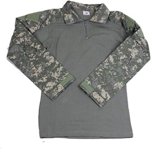 DLP Gen 3 Combat Shirt – Tactical Military Hiking, Fishing, Long Sleeve Camo Shirt for Men - Compatible with Elbow Pads in Saudi Arabia