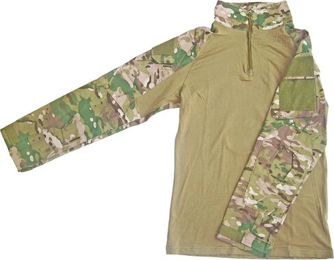 DLP Gen 3 Combat Shirt – Tactical Military Hiking, Fishing, Long Sleeve Camo Shirt for Men - Compatible with Elbow Pads in Saudi Arabia