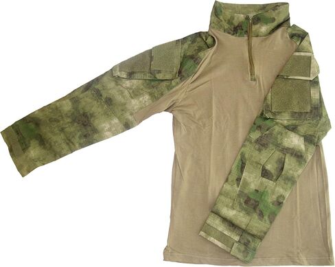 DLP Gen 3 Combat Shirt – Tactical Military Hiking, Fishing, Long Sleeve Camo Shirt for Men - Compatible with Elbow Pads in Saudi Arabia