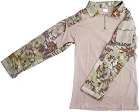 DLP Gen 3 Combat Shirt – Tactical Military Hiking, Fishing, Long Sleeve Camo Shirt for Men - Compatible with Elbow Pads in Saudi Arabia
