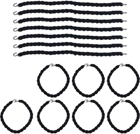 14PCS Military Boot Blousers，Elastic Leg Blousing Straps with Metal Hooks for Army, Navy, Air Force Uniform Trousers in Saudi Arabia