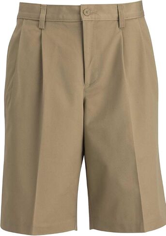 Edwards Garment MENS UTILITY CHINO PLEATED FRONT SHORT in Saudi Arabia