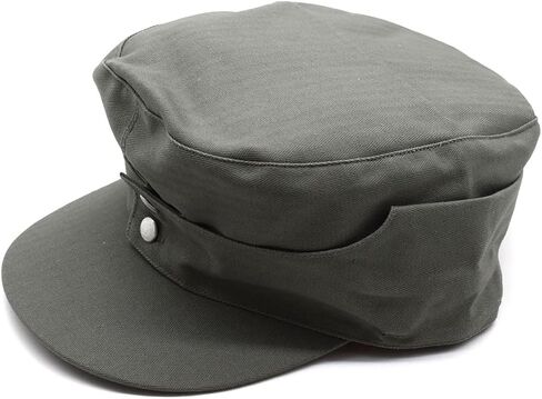 WWII German Heer EM HBT M43 Field Summer Soldier Cap hat Grey Replica in Saudi Arabia