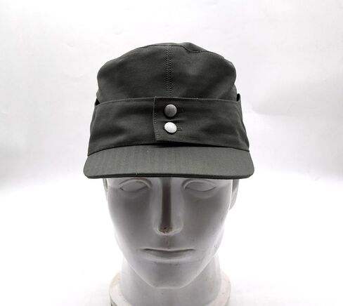 WWII German Heer EM HBT M43 Field Summer Soldier Cap hat Grey Replica in Saudi Arabia