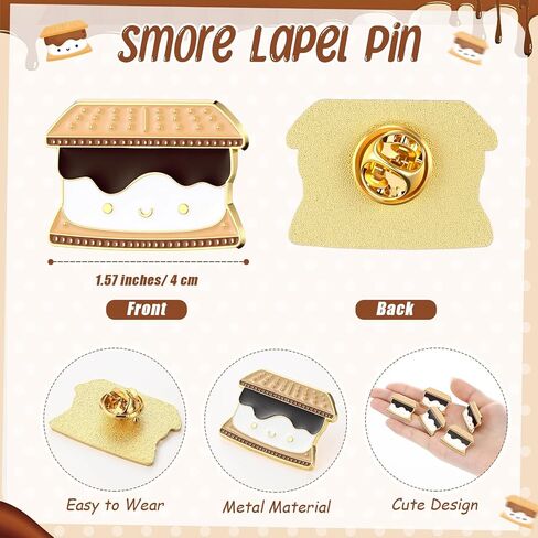 Lyrow 24 Sets Graduation Appreciation Gifts Cute Marshmallow Pins with Cheer up Cards Cartoon Brooch Collar Pin Coworker Recognition Gifts for Nurse Student Staff Team in Kuwait