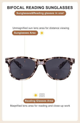 OKH bifocal multifocal reading sunglasses for women men readers progressive bifocal sun readers in Saudi Arabia