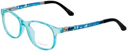 Calabria Enhance 4132 Kids Oval Reading Glasses Blue Light Filter or Clear Lens Girls in Kuwait