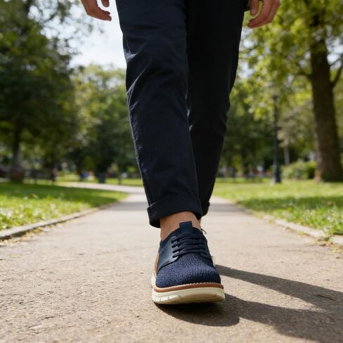 Men's Knit Flex Breeze Mesh Sneakers Casual Dress Sneakers Slip On Casual Dress Shoes Hands Free Walking Shoes in Kuwait