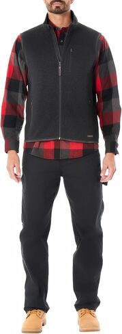 Smith's Workwear Full-Zip Sweater Fleece Vest in Kuwait