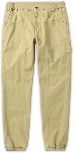 CHRONOLINE Men's Tapered Jogger Stretch Twill Cotton Work Pants for Men Workwear Carpenter Jeans Casual Cargo Pants in Saudi Arabia