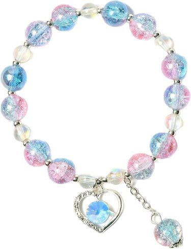 Strong Healing Crystal Bracelets for Women,Lucky Beaded Chakra Bracelet,Lucky Beaded Bracelet to Bring Positive Energy,Romance Couple Monther's Day Birthday Jewelry Gift for Women in Kuwait