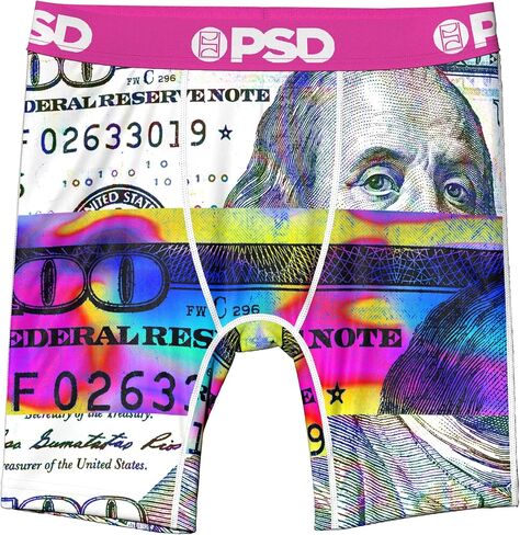 PSD الملابس الداخلية للأولاد الشباب المال ثروات الملاكم موجز 3 حزمة، متعدد، XL in Kuwait