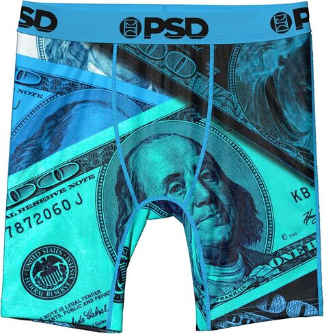 PSD الملابس الداخلية للأولاد الشباب المال ثروات الملاكم موجز 3 حزمة، متعدد، XL in Kuwait
