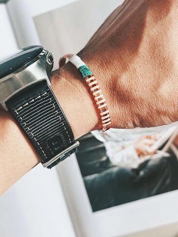 Stretch Bracelets for Women, Tila Flat Beaded Bracelets Stackable for Men, Friendship Bracelet with Colorful Beads, Summer Bracelet for Boho Jewelry in Saudi Arabia