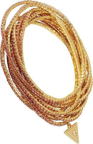 GUESS Pink Stretch Bracelet Set in Kuwait