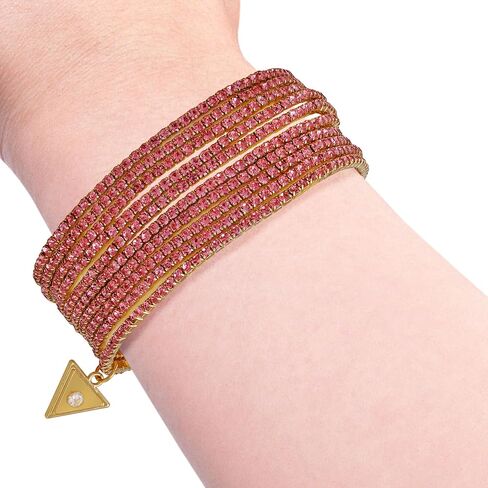 GUESS Pink Stretch Bracelet Set in Kuwait