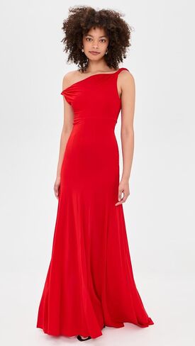 alice + olivia Women's Noelia Twist Strap Maxi Dress in Saudi Arabia