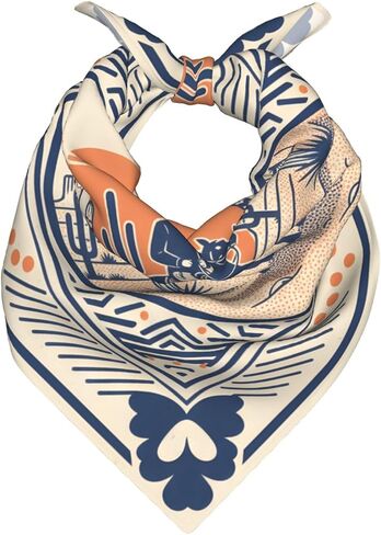 WOAIDY Bandana 22 x 22 Inch Large Bandanas for Women, Multi Purpose Head Scarf Hair Wrap Headband Neck Scarf for Cycling in Saudi Arabia