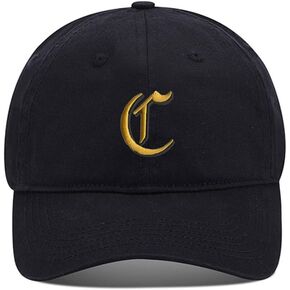 Mens Baseball Caps Old English C Embroidered Washed Cotton Dad Hat in Saudi Arabia
