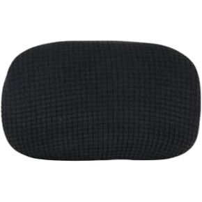 Computer Chair Head Cushion Slipcover Gaming Chair Headrest Pillow Cover with Elastic Edge Office Chair Headrest Cover, Black in Saudi Arabia