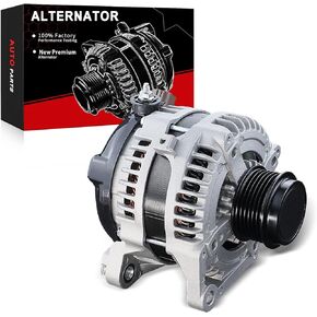 Alternator for:-Jeep Compass 2.4L 2.0L 2007-2017 Patriot 2007-2017 for:-Dodge Avenger 2008-2013 Caliber 2007-2012 for:-Chrysler 200 Sebring 2007-2013, 1.8L 2.0L 2.4L, OE# 04801323AB in Saudi Arabia