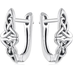 Hoop Earrings for Women Lightweight Minilmalist Angel Wing/Turquoise/Celtic Knot/Blossom Flower Earrings for Sensitive Ears Dainty Huugies Hoop Earrings for Women in Saudi Arabia