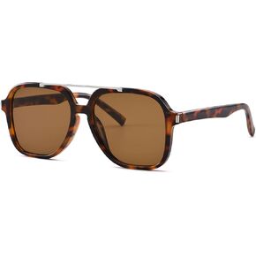 Pro Acme Ovesized Aviator Sunglasses Women Men,Trendy Square Retro Glasses 70s Vintage Shades UV Protection in Kuwait